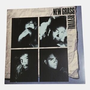 New Grass Revival Friday Night In America 12x12 Double Sided Promo Flat 1989 VTG